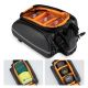 6. Rockbros A6-6 bicycle bag for trunk, 35 l, with fold-out pockets - black
