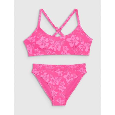 Girls' two-piece swimsuit 4F 4FJWSS26UBKSF053-55A