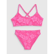 Girls' two-piece swimsuit 4F 4FJWSS26UBKSF053-55A