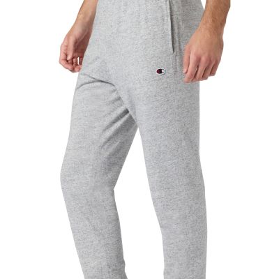 4. Champion Rib Cuff Pants Men's Gray 220307 EM021