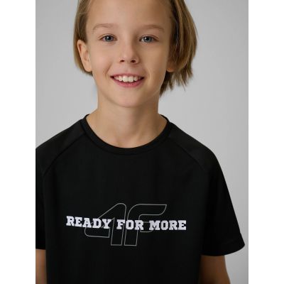 4. Boy's quick-drying sports T-shirt 4F 4FJRSS26TFTSM2391-20S