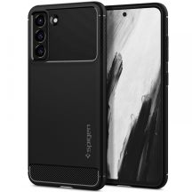 Spigen Rugged Armor Case for Samsung Galaxy S21 FE - Matte Black