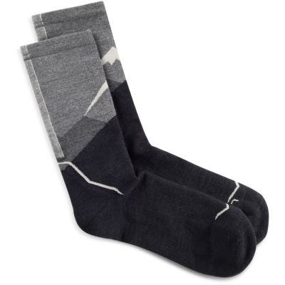 3. Buff MERINO LIGHTWEIGHT CREW SOCK LWC1 GRAPHITE L socks