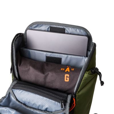 7. Urban Armor Gear 984174117297 Backpack Travel Backpack Olive, Orange Nylon