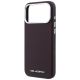 6. Karl Lagerfeld Grained Elongated Logo MagSafe case for iPhone 17 Pro Max / 18 Pro Max - burgundy