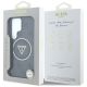 8. Guess 4G Glitter Triangle Buttons MagSafe Case for Samsung Galaxy S25 Ultra Black