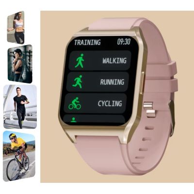 9. Rubicon RNCE89-3 Rose Gold Smartwatch