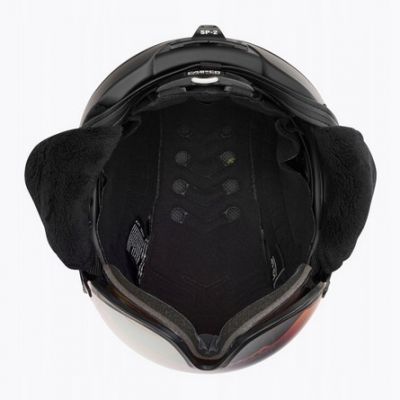 12. CASCO SP-2 Carbonic Vis helmet black M 55-57