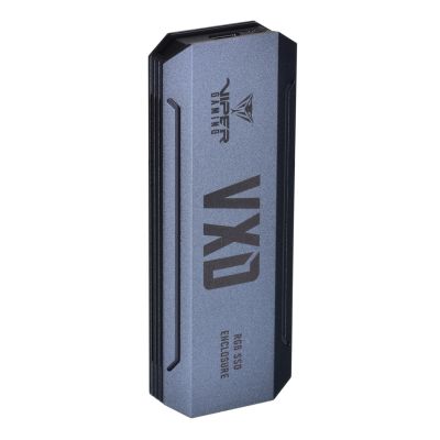 4. PATRIOT VXD SSD Enclosure USB3.2 M.2 NVMe 1.3 up to 2TB Aluminum RGB