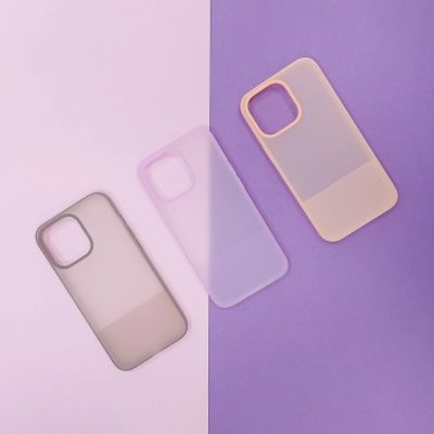 3. Kingxbar Plain Series case cover for iPhone 13 Pro silicone case purple