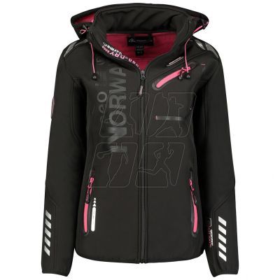 Geographical Norway Reine softshell jacket W WU8182F/GNO-BLACK-PINK