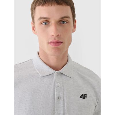 2. Men's regular polo shirt 4F 4FWMM00TPTSM367-27M
