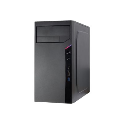 9. Inter-Tech IT-6505 Retro Micro Tower Black