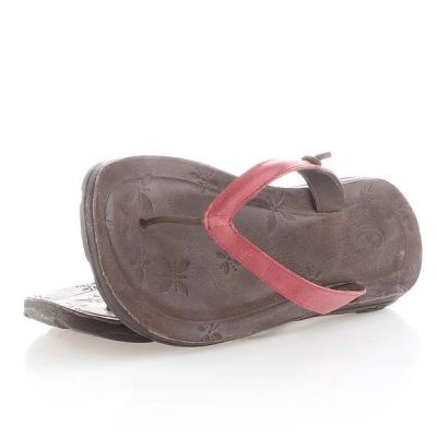 12. Chaco Locavore Red W Flip-Flops J102202
