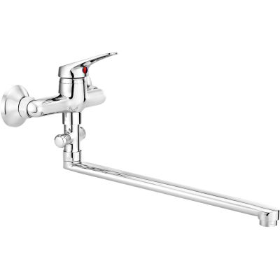 3. Deante Neo Lobo BYU056M wall-mounted washbasin tap