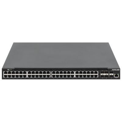3. Intellinet 562041 Managed Network Switch L3 Gigabit Ethernet (10/100/1000) PoE Support Black