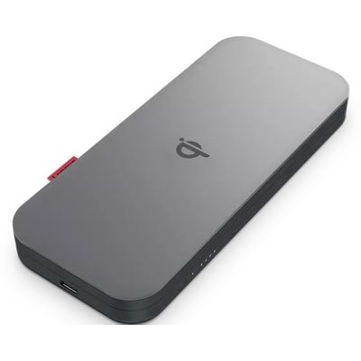 4. Lenovo Go 10,000 mAh Power Bank, G0A3LG1WWW, USB-C, Gray