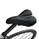 3. Rockbros LF047-B Silicone Gel Bicycle Saddle Cover Size L - Black