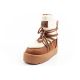 12. D.Franklin women's winter boots insulated brown