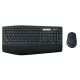 8. Logitech MK850 Performance Keyboard Mouse Included Universal RF Wireless + Bluetooth QWERTZ German Black