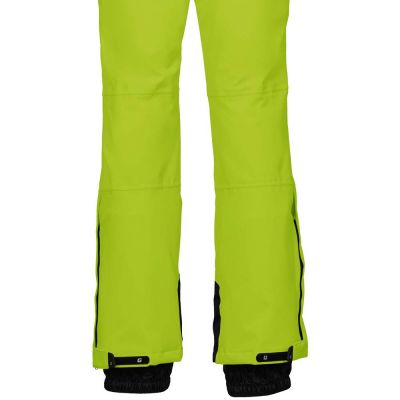 6. Killtec Enosh men's ski pants green breathable waterproof with adjustable suspenders yellow (30920/766)