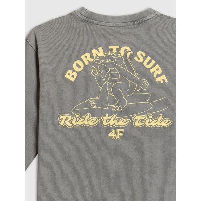 7. Boy's cotton T-shirt 4F 4F4FJRSS26TTSHM3906-25S