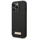 2. Guess GUHMP14LSBPLK iPhone 14 Pro 6.1" black/black hard case Silicone Logo Plate MagSafe