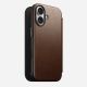 Nomad NM014209858 Cell Phone Case 16 cm (6.3") Folio Brown