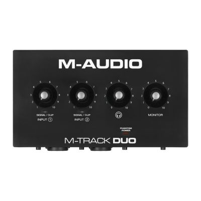2. M-AUDIO M-Track DUO - USB Audio Interface