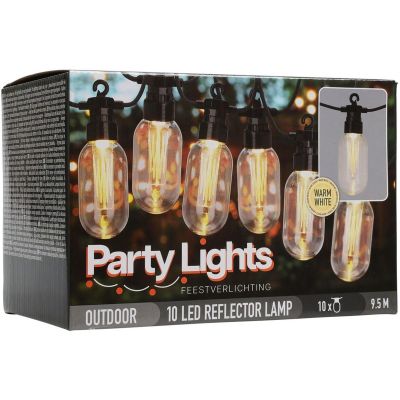 7. GARDEN PARTY LIGHT 10LED EDISON