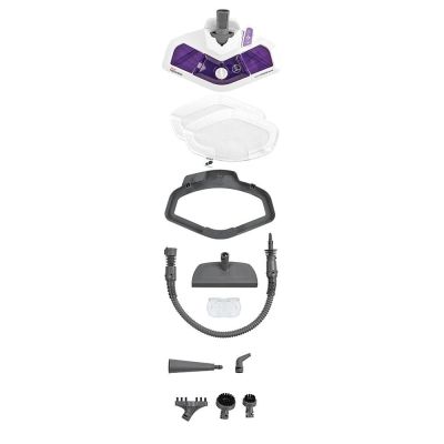 4. Polti Vaporetto SV440_Double Steam Mop 0.3 l 1500 W Purple, White