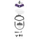 4. Polti Vaporetto SV440_Double Steam Mop 0.3 l 1500 W Purple, White