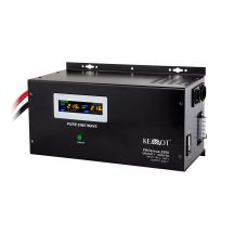 KEMOT PROsinus-2200 wall-mounted emergency power supply, pure sine wave inverter with charging function 12V 230V 2200VA/1600W