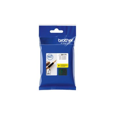 3. Brother yellow ink cartridge LC3617Y=LC-3617Y, 550 pages
