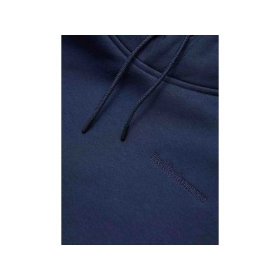 3. Men's PEAK PERFORMANCE Original Small Logo Hood Men Hoodie, navy blue