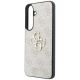 6. Guess Leather 4G Metal Logo Case for Samsung Galaxy S26 FE - Pink