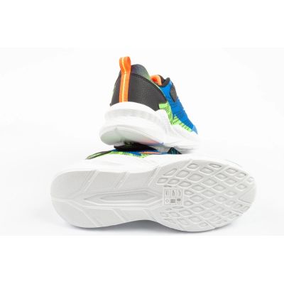8. Skechers Meteor-Lights LED Children's Sports Shoes for Boys with Velcro