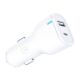 6. 3mk Car Charger 20W PD3.0 QC 3.0 USB 1A1C - White