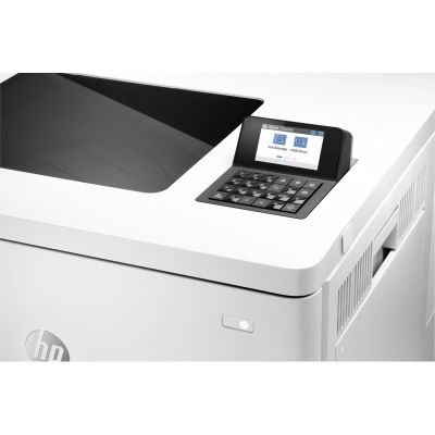 6. HP Color LaserJet Enterprise M554dn Printer, Printing, Front-facing USB printing; Duplex printing