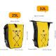 2. Rockbros waterproof trunk bag yellow