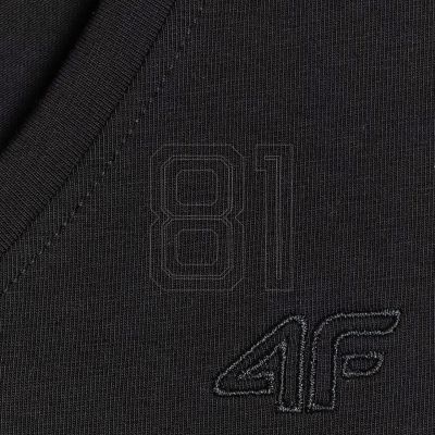 6. Women's T-shirt 4F F2969 deep black 4FWAW25TTSHF2969 20S