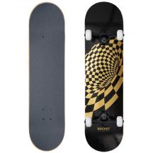 Rocket Vortex Foil Gold 8" skateboard RKT-COM-1553