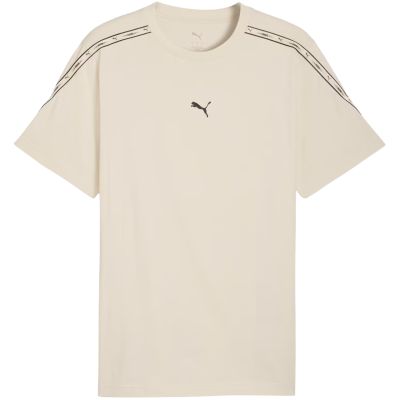2. Men's Puma Tape Tee T-shirt beige 691693 87