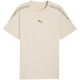 2. Men's Puma Tape Tee T-shirt beige 691693 87