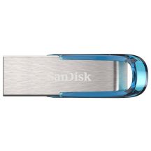 SANDISK USB 3.0 ULTRA FLAIR DRIVE 128GB BLUE 150MB/s