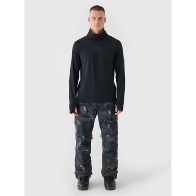 5. Men's brushed thermal underwear (top) 4F 4FWAW24UBRUM080-20S