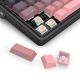 8. REDRAGON K728SP-RGB-PRO Antonium Pro Keyboard USB + RF Wireless + Bluetooth Black, Pink