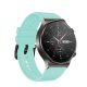 2. Silicone Strap for Huawei Watch GT 2 / 3 / 4 / 2 Pro / 3 Pro / 4 Pro / GT 2e - Light Green