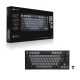 5. Corsair Gaming K65 Plus 75% RGB Wireless Gaming Keyboard, MLX RED - Black, Gray