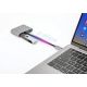 4. USB Type-C hub 4in1 USB 3.0 + PD 100W + HDMK 4k30Hz + VGA FullHD